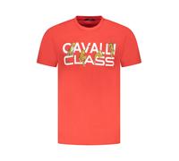 CAVALLI CLASS T-SHIRT MANICHE CORTE UOMO ROSSO TAGLIA = 2XL