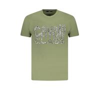 CAVALLI CLASS T-SHIRT MANICHE CORTE UOMO VERDE