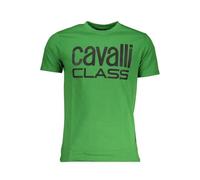 CAVALLI CLASS T-Shirt Maniche Corte Uomo Verde M