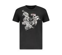Cavalli Class, ,Tops ,Uomo ,Nero ,L Magliette Uomo in Cotone Nera