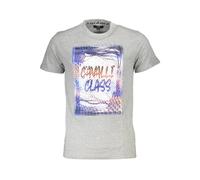 Cavalli Class - T-Shirt - - Tops - Uomo - Grigio - 2XL