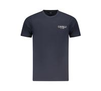 Cavalli Class - T-shirt Uomo in Cotone Blu - - Tops - Uomo - Blu - M