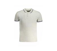 Cavalli Class - Tipped Polo Shirt - -Tops -Uomo -Grigio -XL