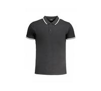 Cavalli Class - Tipped Polo Shirt - -Tops -Uomo -Nero -M