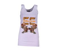 Cavalli Class - Top Donna in Cotone Viola con Stampa - - Tops - Donna - Viola - M
