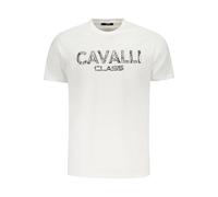 Cavalli Class, ,Tops ,Uomo ,Bianco ,M Magliette con Logo