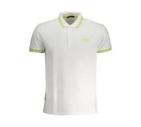 Cavalli Class, ,Tops ,Uomo ,Bianco ,M Polo in Cotone Bianco a Maniche Corte