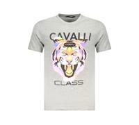 Cavalli Class, ,Tops ,Uomo ,Grigio ,M T-shirt a Maniche Corte