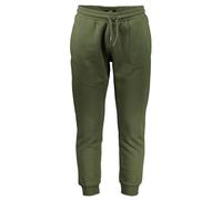 Cavalli Class Verde Polyester Men Sweatpant - XL