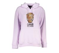Cavalli Class Viola Polyester Women Sweatshirt - XL