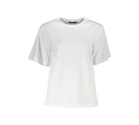 Cavalli Class White Cotton Women T-Shirt - XS