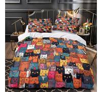 Cavalli da giostra Set Di Copripiumino 3 Pezzi morbida microfibra stampa di 3D cerniera nascosta con federe per cuscini Divertimento d'epoca copripiumino for adulti e adolescenti King（220x240cm）