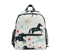 Cavalli D'Arte Classica Stella Zaino per Bambini Borsa a Tracolla Zainetti Per Ragazze Ragazzi Bambino Zaini Scuole Viaggi Sportivo per 2-7 età