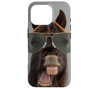 Cavalli divertenti che ride, per uomini e donne, cavallo divertente Custodia per iPhone 16 Pro