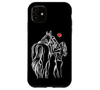 Cavalli Equitazione Cavallo Donne Ragazza Custodia per iPhone 11