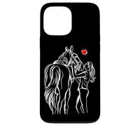 Cavalli Equitazione Cavallo Donne Ragazza Custodia per iPhone 13 Pro Max