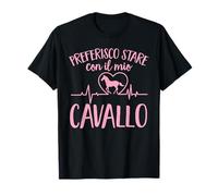 Cavalli Equitazione Divertente Con Il Mio Cavallo Donna Maglietta