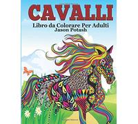 Cavalli Libro Da Colorare Per Adulti