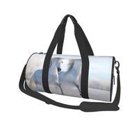 Cavalli maculati rari al galoppo, Borsone da viaggio di grande capacità Borsa rotonda Borsa da viaggio sportiva Borsa da viaggio Borsa da fitness