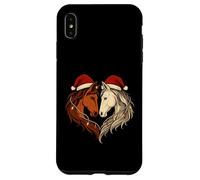 Cavalli per amanti dei cavalli, equitazione, Natale, uomini, donne, bambini, cavalli divertenti Custodia per iPhone XS Max