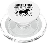Cavalli prima il resto dopo Rider Art Horse Lover PopSockets PopGrip per MagSafe