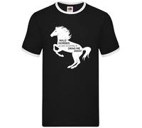 Cavalli Selvaggi Mi Portano Via - Ringer Uomo - Corse Di Cavalli Animali