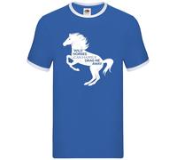 Cavalli Selvaggi Mi Portano Via - Ringer Uomo - Corse Di Cavalli Animali