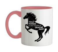 Cavalli Selvaggi Mi Portano Via - Tazza In Ceramica - Corse Di Cavalli Animali