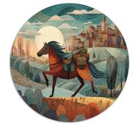 Cavalli: un viaggio dalla campagna alla città 1000pcs (67.5x67.5cm) Puzzle Adatto Per Adulti E Folla Dai 14 Anni in Su