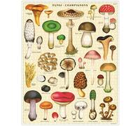 VINTAGE PUZZLE 1000 PZ 55X70 MUSHROOMS PZL/MUSH CAVALLINI & CO MULTICOLOR