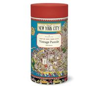 Cavallini Puzzle da 1000 pezzi, mappa di New York City (PZL/NYCMAP)