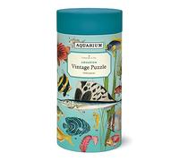 Cavallini 1000 Piece Puzzle, Vintage Aquarium (PZL/FISH)
