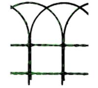 Cavallino 56506 Rete Ornamentale, Plastic, 25 mt, 65 cm, Verde