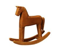 Cavallino di Legno Retrò | Rustico, Vintage, Cavallino Dondolo, per Vetrina, Libreria, operatori