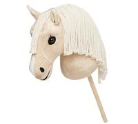 LeMieux Hobby Horse Popcorn - Palomino Show Pony - Testa realistica - Perfetto per bambini