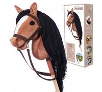 Cavallino HOPPIHORSE A3 marrone scuro