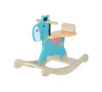 CAVALLO A DONDOLO AIYAPLAY IT330-187V00GN - 59x27x43 cm, legno compensato, 2-5 anni, base stabile