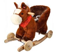 Cavallo a dondolo con ruote e seggiolino