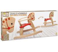 CAVALLO A DONDOLO C/PROTEZ 80X31X53CM MAX 35 KG 40612 TEOREMA