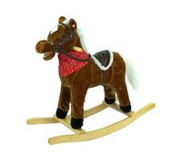 Cavallo a Dondolo Marrone con suoni altezza 58 cm -nsg-