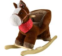 Cavallo a Dondolo per Bambini 1 Anno 2 Anni 3 Anni 4 Anni Pony in Legno con V...