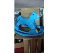 CAVALLO A DONDOLO PLASTICA 3 COLORI