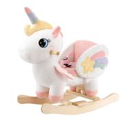 CAVALLO A DONDOLO UNICORNO RAINBOW FAIRY GIOCO PER BAMBINI 6 MESI 3 ANNI