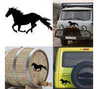 Cavallo Andaluso Galoppo, Adesivo In Vinile