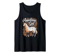 Cavallo Appaloosa Girl Arte equestre Appaloosa Canotta