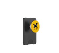 Cavallo arabo nero realistico PopSockets PopWallet per MagSafe