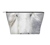 Cavallo Camargue, Borsa da toilette Borsa per trucco Borsa per cosmetici Borsa da toilette da viaggio portatile