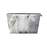 Cavallo Camargue, Borsa per il trucco Borsa per cosmetici Borsa da toilette da viaggio portatile Borsa da toilette