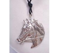 Cavallo : Ciondolo in Argento 925 - Pendente - Cavaliere - Equitazione Maneggio