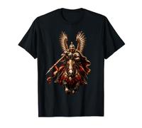 Cavallo da Battaglia Hussar Alato Polacco Maglietta